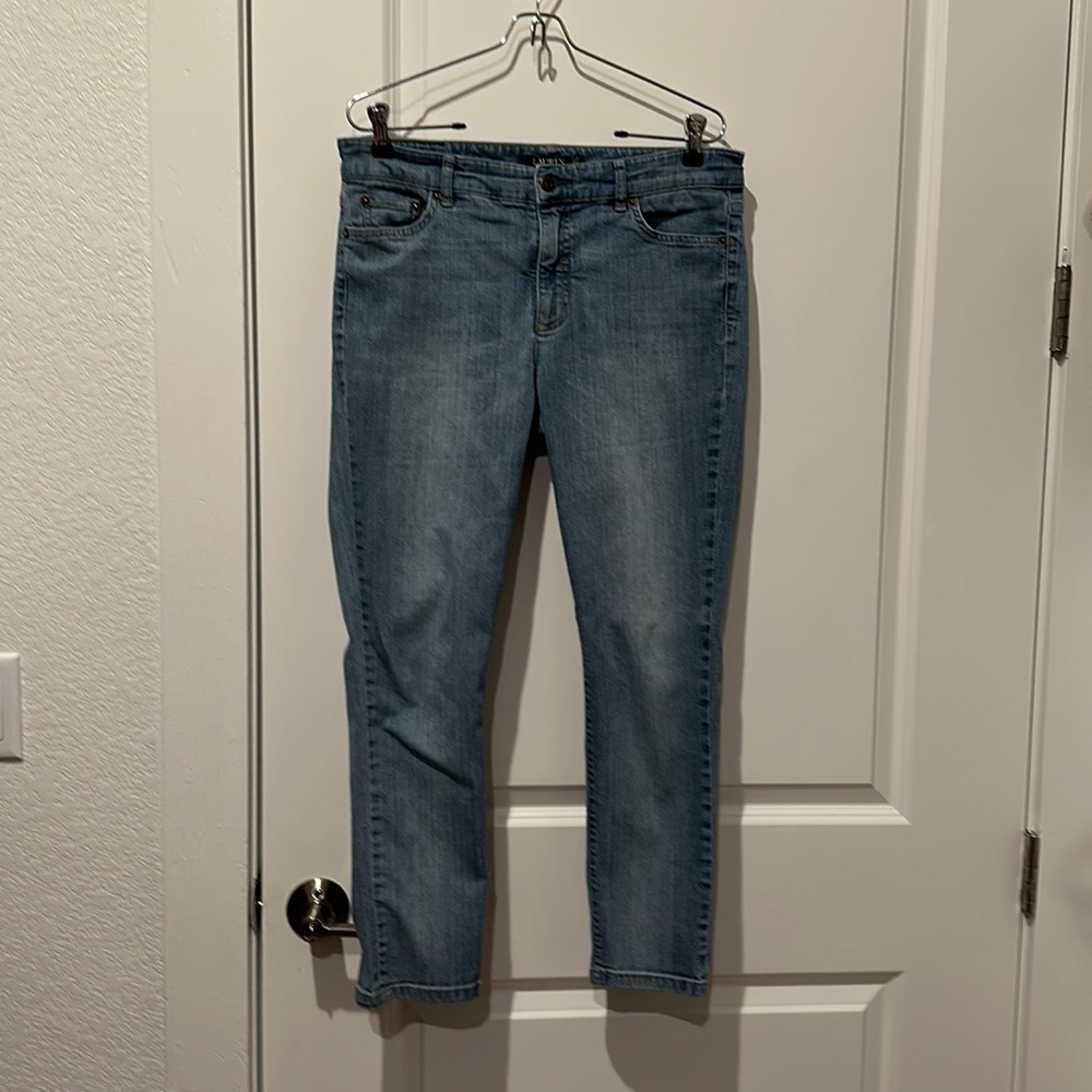 Ralph Lauren premier cropped jeans (lighter)